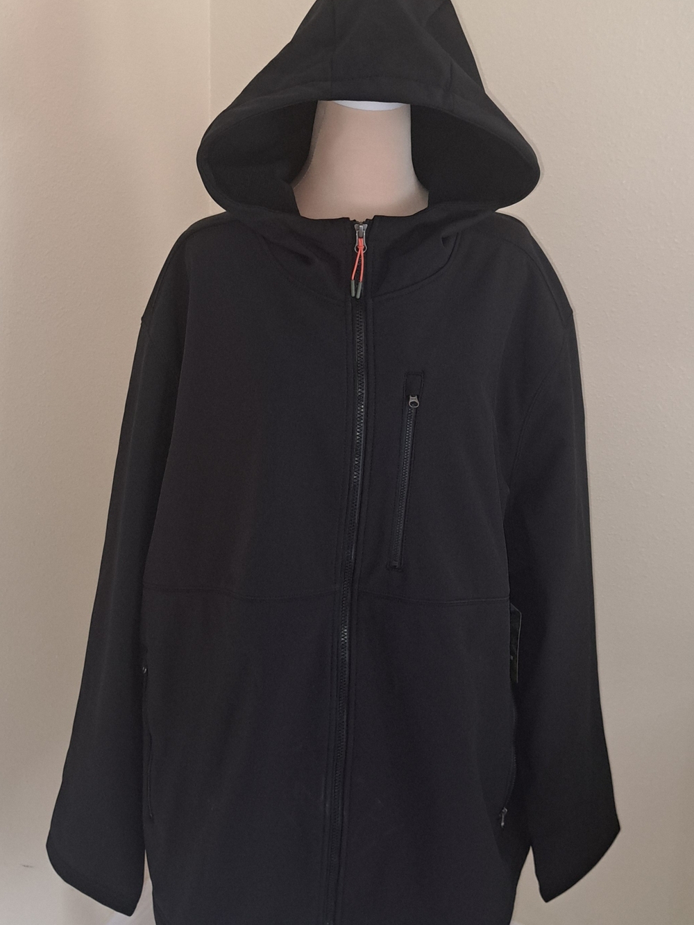 Ozark Trail Black Hooded Performance Jacket